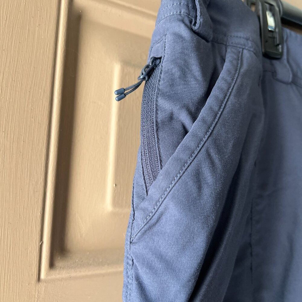 Duluth Dry on the Fly Skort Women’s 18 Blue Cargo Quick Dry Stretch - Picture 5 of 16